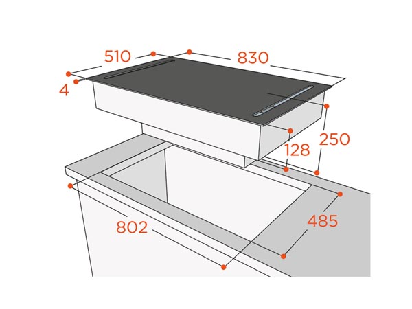 La Cottura by Italian Design - Forno elettrico digitale multifunzione 60 cm  FE6V110TGN